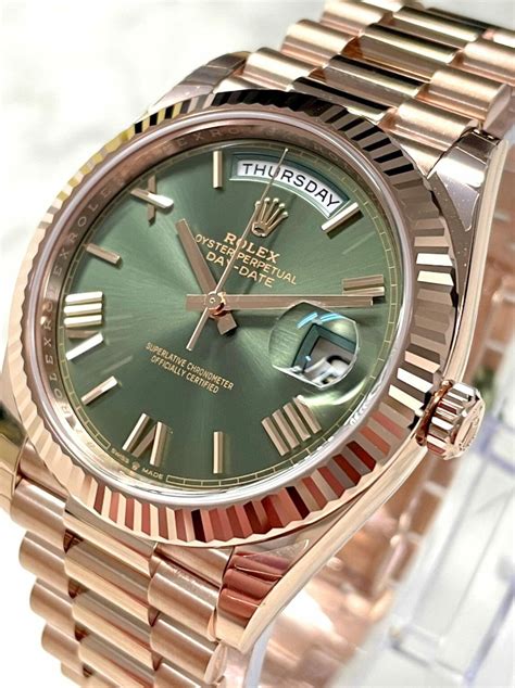 day-date rolex rose gold|Rolex Day-Date 40 228235.